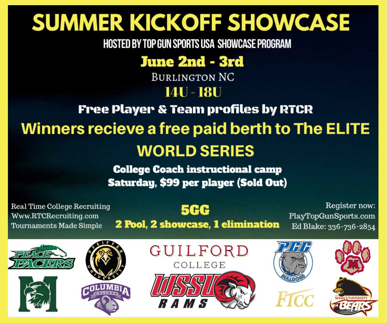 Past Softball Tournaments Top Gun